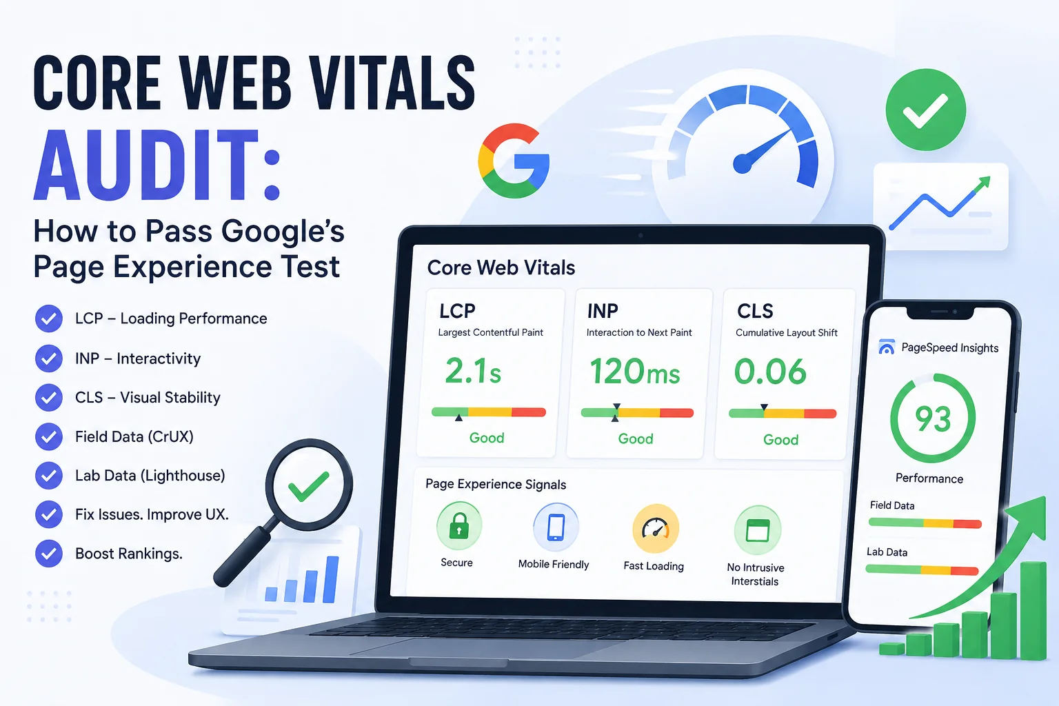 Core Web Vitals Audit: How to Pass Google's Page Experience Test
