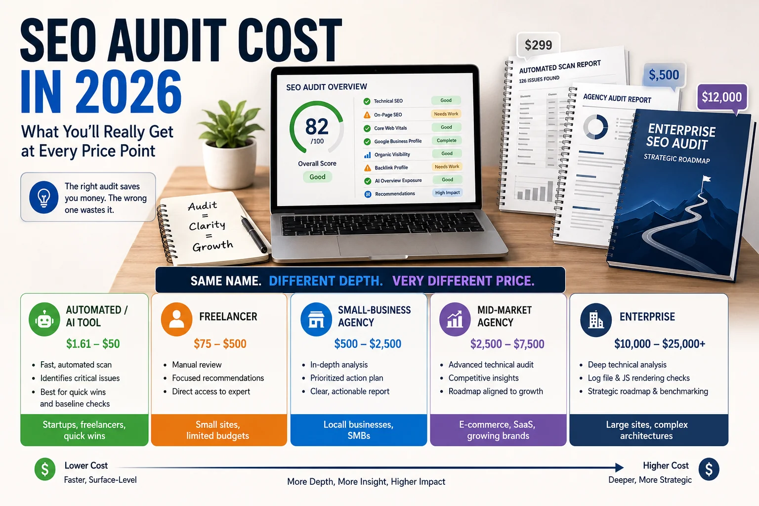How Much Does an SEO Audit Cost in 2026?