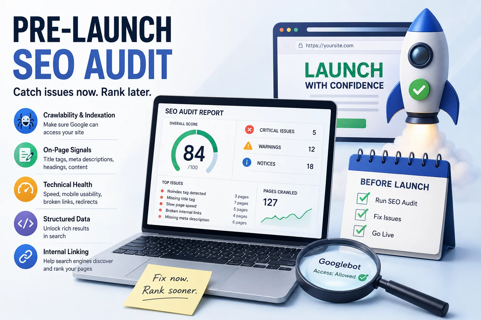 Why Every Website Needs a Free SEO Audit Before Launch